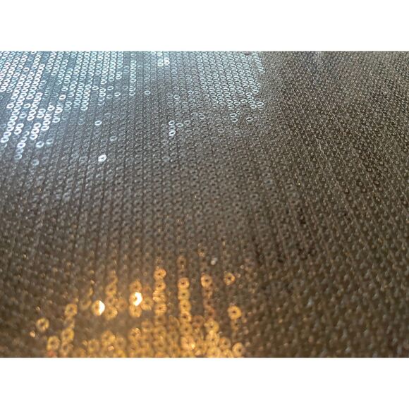 Michael Costello Long Full Sequin Formal Maxi Skirt in Black Women's Size XL 16 - Picture 7 of 11